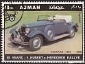 Ajman 1970 Cars 10 DH Multicolor Michel 618